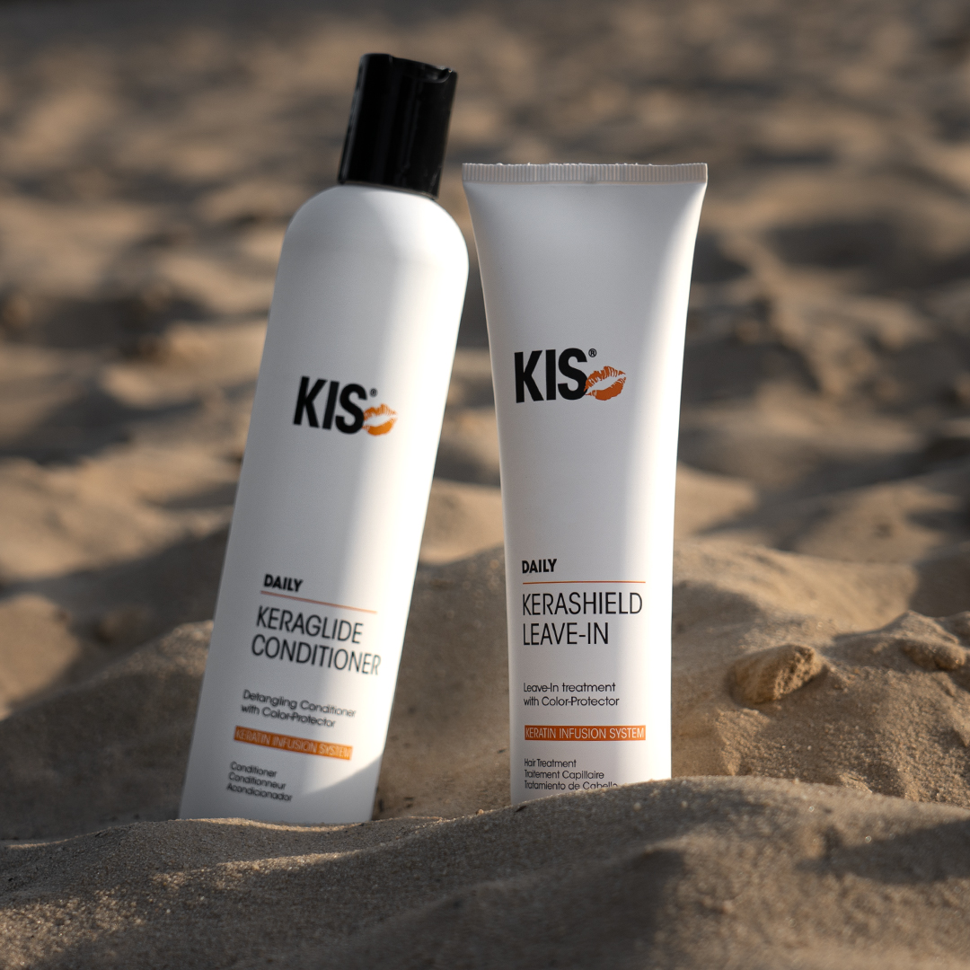 Kiss keraglide and shield leave in